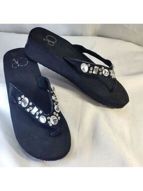 OPI Women's Platform Thong Sandals Size 6